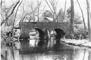 RIVER RD, a NA (unknown or not a building) stone arch bridge, built in Menomonee Falls, Wisconsin in 1900.