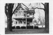 US HIGHWAY 12/18, a Queen Anne house, built in Deerfield, Wisconsin in 1911.