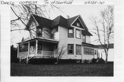US HIGHWAY 12/18, a Queen Anne house, built in Deerfield, Wisconsin in 1911.