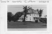 10964 COUNTY HIGHWAY A, W SIDE, .1 M W OF DRAMMEN RD, a Two Story Cube house, built in Perry, Wisconsin in 1910.
