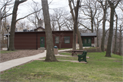 3565C N MORRIS BLVD, a Rustic Style social recreational/fraternal hall, built in Shorewood, Wisconsin in 1936.