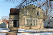 416 S EDWARD ST, a Colonial Revival/Georgian Revival house, built in Burlington, Wisconsin in 1946.