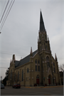 100 MCHENRY ST, a Early Gothic Revival church, built in Burlington, Wisconsin in 1891.