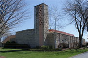 W407 USH 18, a Contemporary church, built in Concord, Wisconsin in 1959.