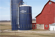 N5532 HILLSIDE DR, a Astylistic Utilitarian Building silo, built in Concord, Wisconsin in .