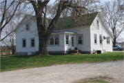 W4153 CTH B, a Gabled Ell house, built in Farmington, Wisconsin in .
