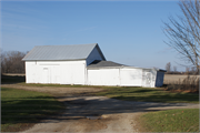 W318 CTH CW, a Astylistic Utilitarian Building machine shed, built in Ixonia, Wisconsin in .