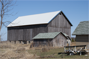 W1809 STH 16, a Astylistic Utilitarian Building barn, built in Ixonia, Wisconsin in .