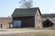 W1811 STH 16, a Astylistic Utilitarian Building barn, built in Ixonia, Wisconsin in .