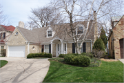 4114 N Lake Dr, a Colonial Revival/Georgian Revival house, built in Shorewood, Wisconsin in 1951.