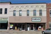 127-129 4TH ST, a Italianate retail building, built in Baraboo, Wisconsin in 1899.