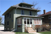 299 E 4TH ST, a American Foursquare house, built in Fond du Lac, Wisconsin in 1910.