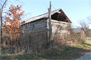 N3281 ROME OAK HILL ROAD, a Astylistic Utilitarian Building Domestic - outbuilding, built in Sullivan, Wisconsin in 1875.