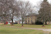 W1320 STATE HIGHWAY 106, a Two Story Cube house, built in Palmyra, Wisconsin in 1898.