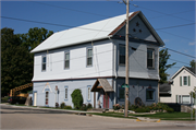 201 N MAIN ST / STATE HIGHWAY 26, a Front Gabled meeting hall, built in Rosendale, Wisconsin in 1894.