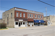 311-319 PARKVIEW DR, a Commercial Vernacular retail building, built in Milton, Wisconsin in 1916.