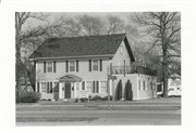 2900 POST RD, a Greek Revival house, built in Plover, Wisconsin in 1850.