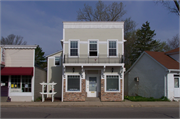 731 WATER ST, a Boomtown small retail building, built in Sauk City, Wisconsin in 1866.