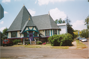 810 E 5TH ST, a Queen Anne church, built in Superior, Wisconsin in 1890.