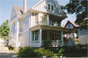1742 COLLEGE AVE, a Queen Anne house, built in Racine, Wisconsin in 1895.