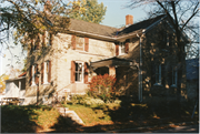 W65 N733 ST JOHN AVE, a Gabled Ell house, built in Cedarburg, Wisconsin in 1858.