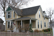109 LEWIS ST, a Gabled Ell house, built in River Falls, Wisconsin in 1880.