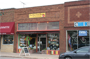 120 S MAIN ST, a Commercial Vernacular small retail building, built in River Falls, Wisconsin in 1876.