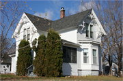 203 W PINE ST, a Gabled Ell house, built in River Falls, Wisconsin in 1899.