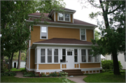 433 E MAPLE ST, a American Foursquare house, built in River Falls, Wisconsin in 1910.