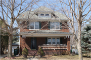 1113 2ND STTREET, a American Foursquare house, built in New Glarus, Wisconsin in 1925.