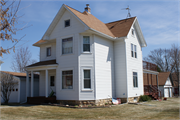 118 10TH AVENUE 118 10TH AVENUE, a Queen Anne house, built in New Glarus, Wisconsin in 1902.