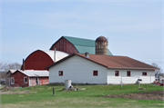 E6306 BUTTERNUT RD, a Astylistic Utilitarian Building barn, built in Little Wolf, Wisconsin in 1880.