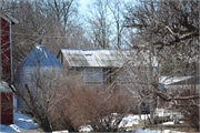 30341 Bushnell Rd., a Astylistic Utilitarian Building corn crib, built in Burlington, Wisconsin in 1920.