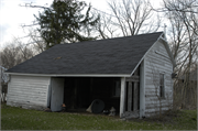 1540 Pleasant Hill Rd., a Astylistic Utilitarian Building shed, built in Dunkirk, Wisconsin in 1848.