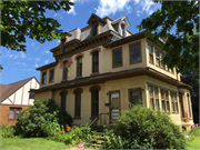 143-149 S 8TH ST, a Second Empire house, built in La Crosse, Wisconsin in 1876.