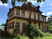 143-149 S 8TH ST, a Second Empire house, built in La Crosse, Wisconsin in 1876.