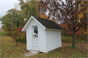 2640 S WEBSTER AVE (HERITAGE HILL STATE PARK), a Front Gabled church, built in Allouez, Wisconsin in 1871.