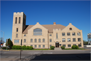 1401 BELKNAP ST, a Late Gothic Revival church, built in Superior, Wisconsin in 1911.