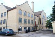 1401 BELKNAP ST, a Late Gothic Revival house of worship, built in Superior, Wisconsin in 1911.