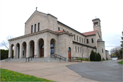 1115 BELKNAP ST, a Romanesque Revival house of worship, built in Superior, Wisconsin in 1927.