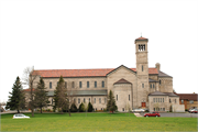 1115 BELKNAP ST, a Romanesque Revival church, built in Superior, Wisconsin in 1927.