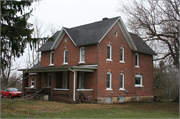 36033 OSSEO RD, a Late Gothic Revival religious residence, built in Independence, Wisconsin in 1901.