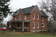 36033 OSSEO RD, a Late Gothic Revival rectory/parsonage, built in Independence, Wisconsin in 1901.