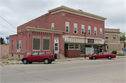 107 & 113 FOND DU LAC AVE, a Italianate retail building, built in Campbellsport, Wisconsin in .