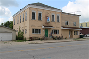 533 MAIN ST, a Italianate retail building, built in Campbellsport, Wisconsin in 1870.