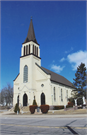277 E Montello St, a Early Gothic Revival house of worship, built in Montello, Wisconsin in 1903.