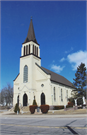 277 E MONTELLO ST, a Early Gothic Revival church, built in Montello, Wisconsin in 1903.