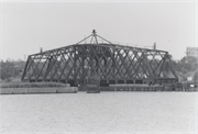 RR over Kinnickinnic River at Milwaukee Harbor, a NA (unknown or not a building) moveable bridge, built in Milwaukee, Wisconsin in 1898.