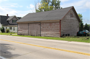 N128 W18896 HOLY HILL RD, a Astylistic Utilitarian Building livery/stable, built in Germantown, Wisconsin in 1850.