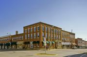 101 N MADISON ST, a Commercial Vernacular hotel/motel, built in Lancaster, Wisconsin in 1868.